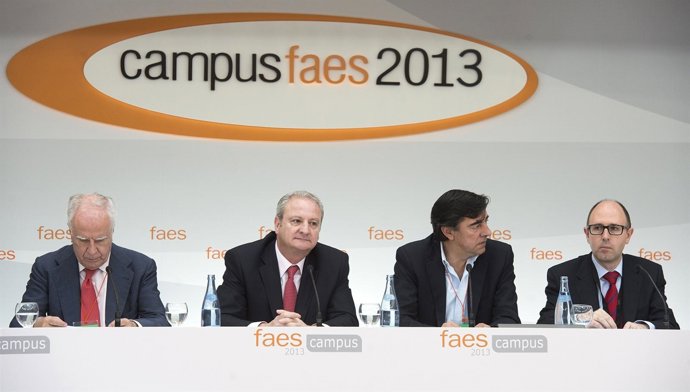 Fernando Román en la celebración del Campus FAES 2013