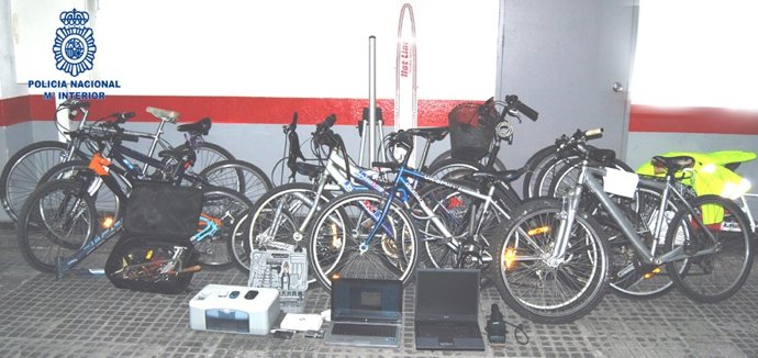 Bicicletas robadas