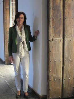 La presidenta de la Diputación, María Luisa Ceballos