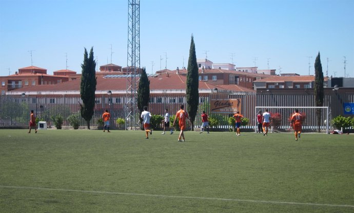 Campo de fútbol en Salamanca