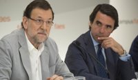 Aznar y Rajoy evitan hablar sobre las últimas revelaciones de Bárcenas 