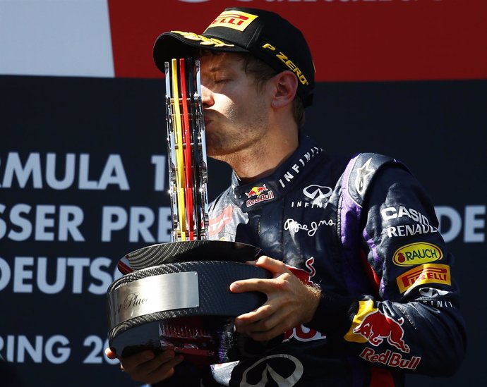 Sebastian Vettel gana el Gran Premio de Alemania
