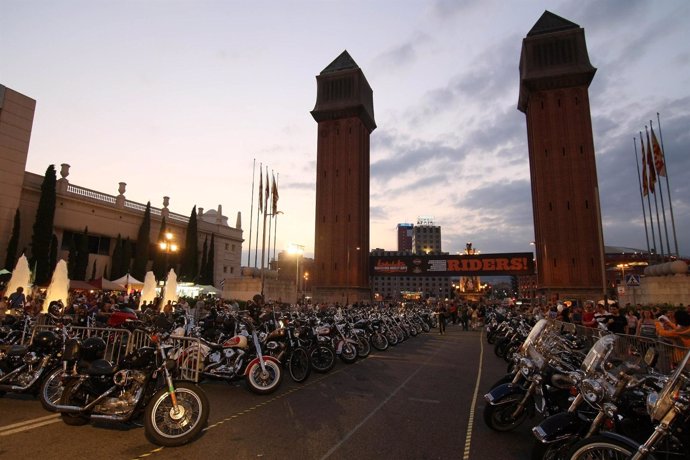 Reunión Barcelona Harley Days 2013