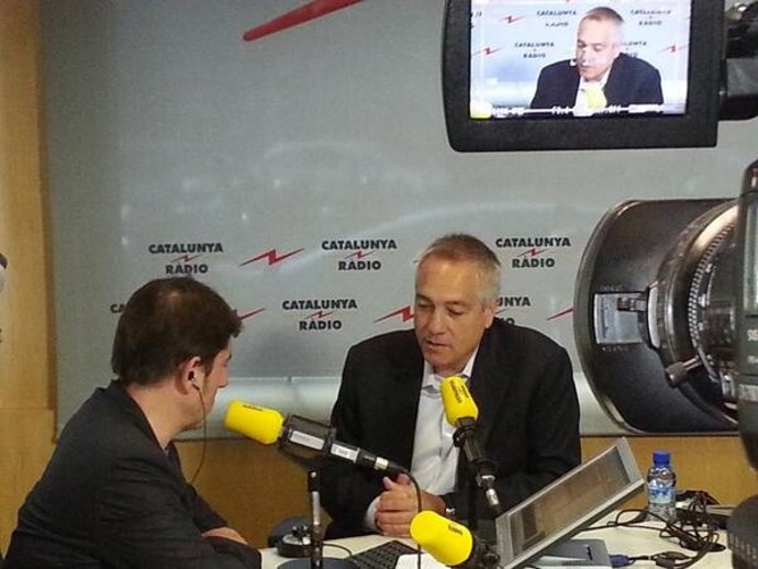 Pere Navarro, entrevistado por Manel Fuentes en Catalunya Ràdio