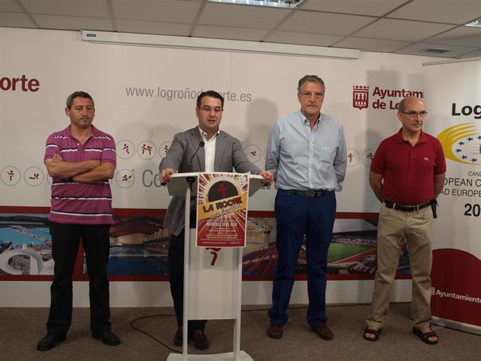 Merino, en la presentación         