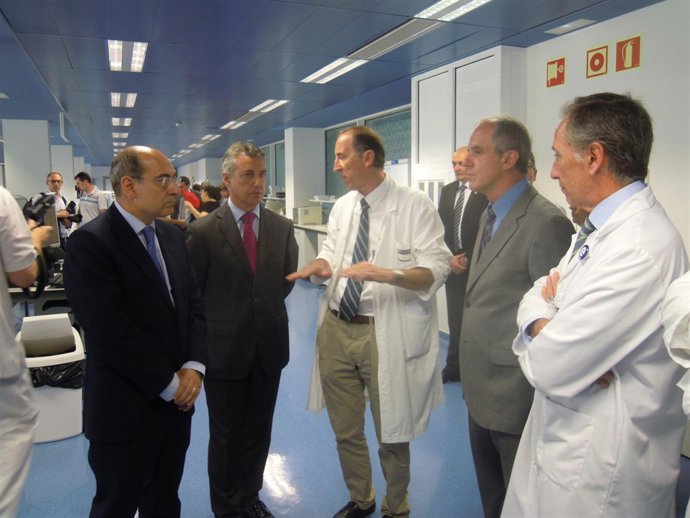 Visita al nuevo laboratorio