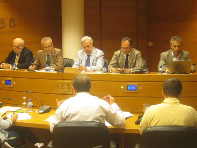  Jerónimo Martínez Tello En La Comisión De Investigación De La CAM En Las Corts