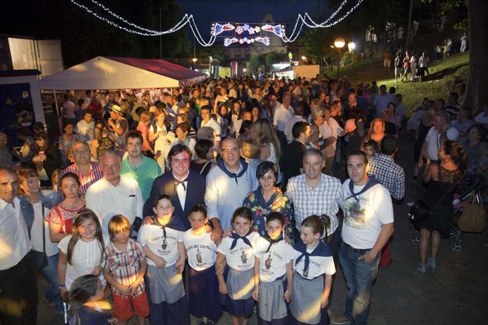 Chupinazo de las fiestas de El Carmen de Revilla