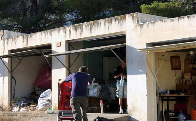 Desalojo de ocho locales en Benidorm