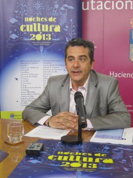 Manuel Tostado, en la presentación de `Noches de Cultura'.