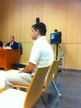 El acusado de Castellar durante el juicio