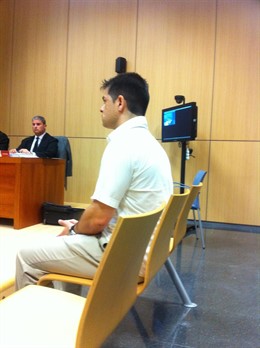 El acusado de Castellar durante el juicio