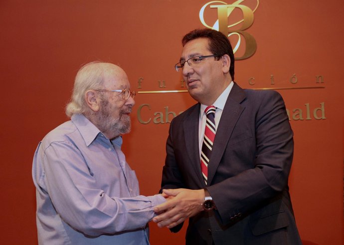 Caballero Bonald y Antonio Pulido