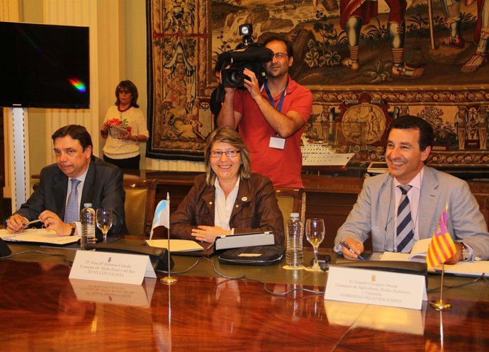 La conselleira do Medio Rural e do Mar, Rosa Quintana