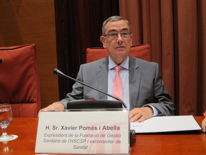El expresidente del Hospital Sant Pau y exconseller de Salud Xavier Pomés 
