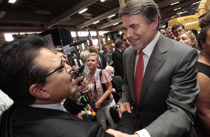 El gobernador de Texas, Rick Perry