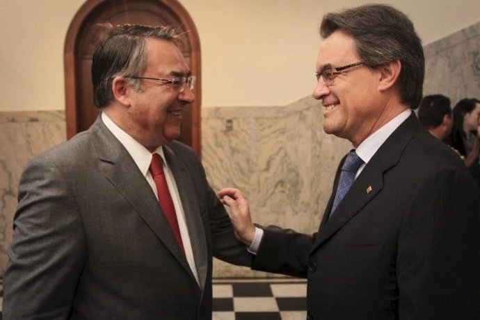 Artur Mas se reúne con el gobernador de Santa Catarina (Brasil), R.Colombo