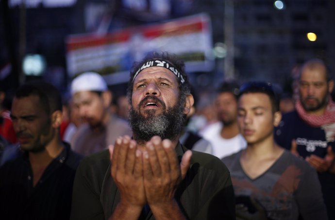 Protestante apoya a Mursi en Egipto