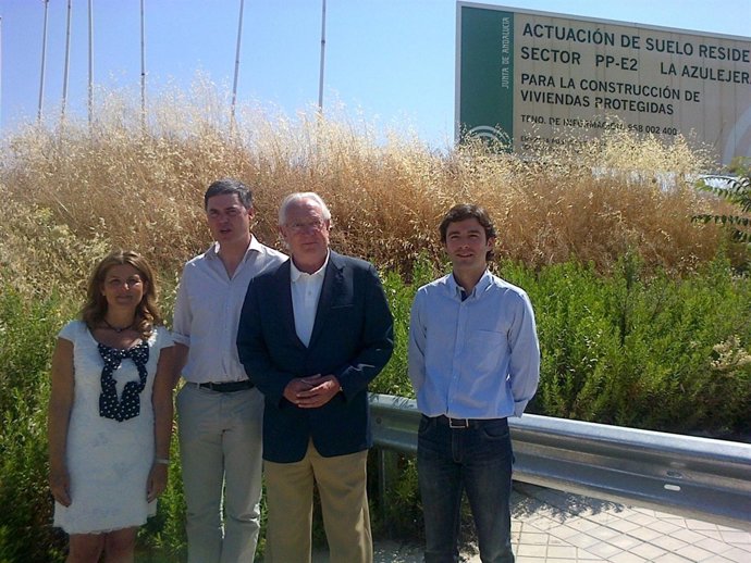 El portavoz del PP en el Parlamento andaluz, Carlos Rojas, en Granada