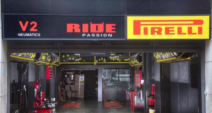 Tienda Ride Passion de Pirelli en Barcelona