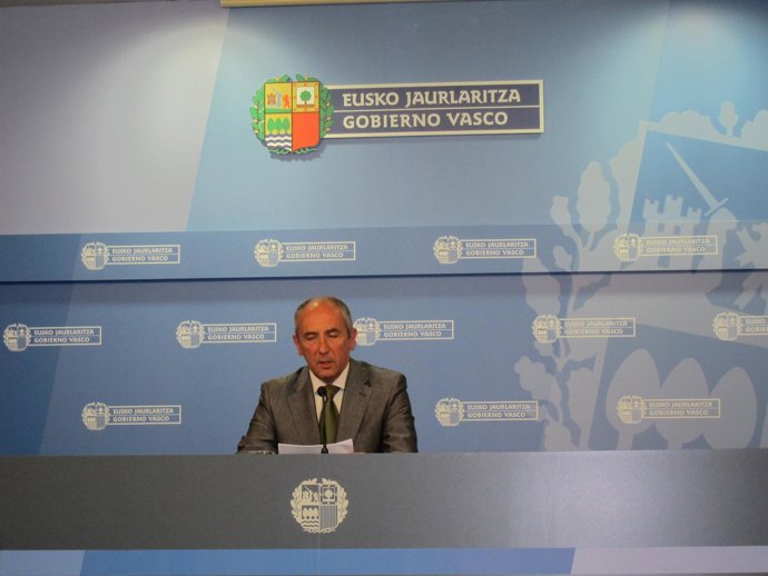 El protavoz del gobierno vasco, josu erkoreka, 
