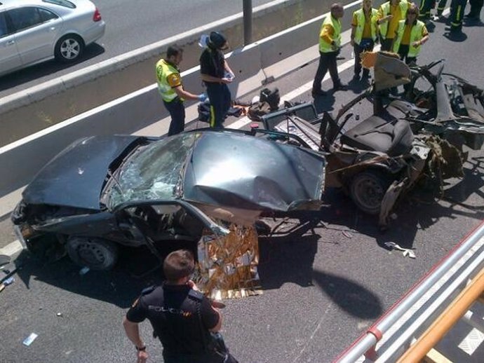 Accidente en la A-3