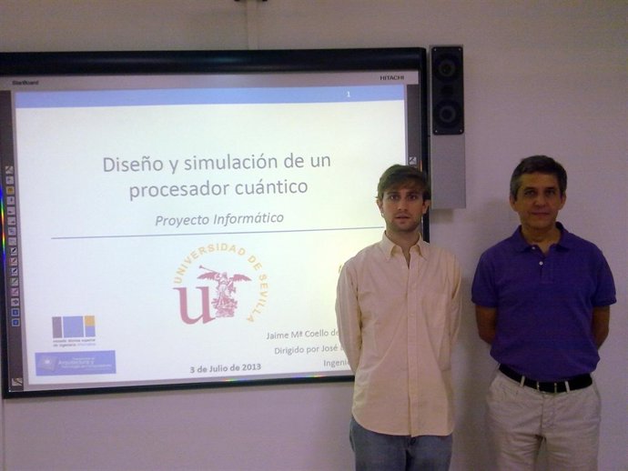 De izquierda a derecha, Jaime Coello y José Luis Guisado