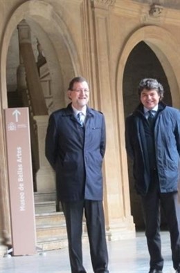 Jorge Moragas y Mariano Rajoy