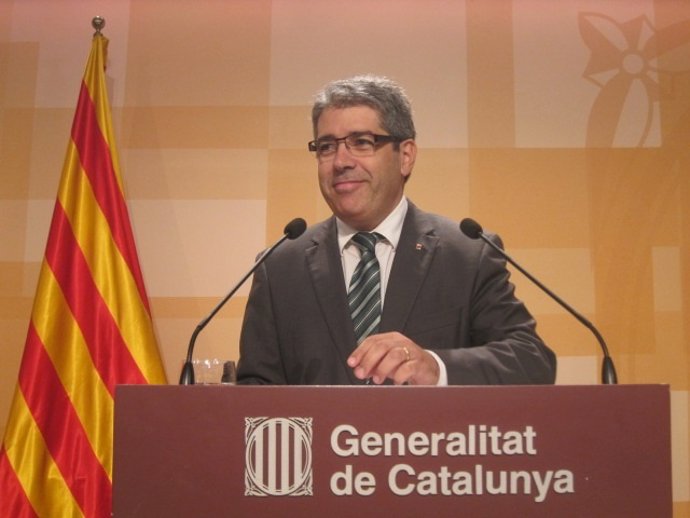 El portavoz y conseller de la Presidencia, Francesc Homs