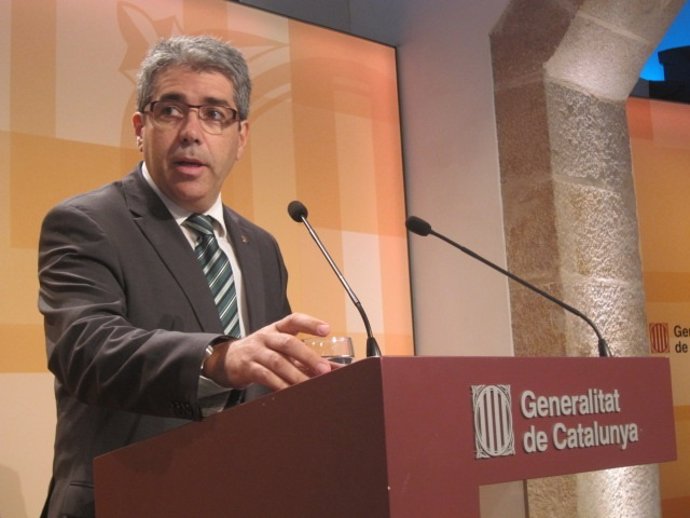 El portavoz y conseller de la Presidencia, Francesc Homs
