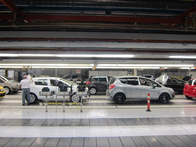 Planta de Opel en Figueruelas.