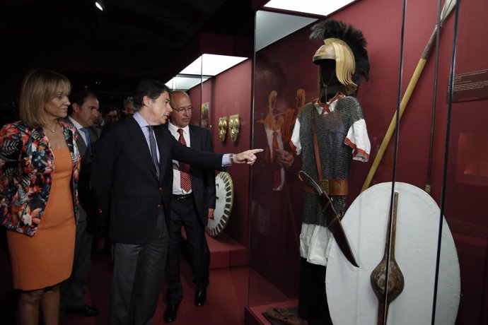 Ignacio González en la exposición