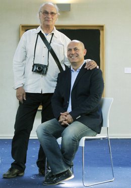 Carlos Saura y Pablo Fernández Berrocal