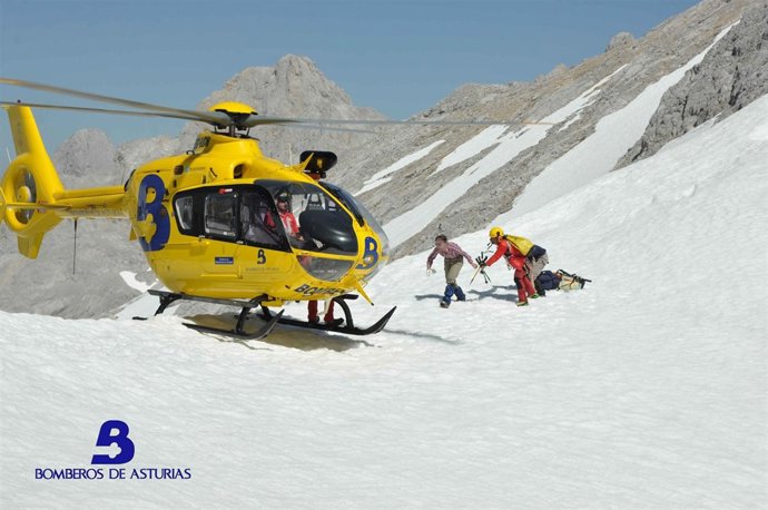 Rescate en Picos de Europa.
