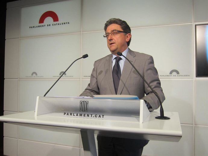 El portavoz del PP en el Parlament Enric Millo