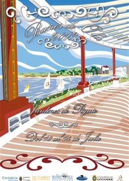 Cartel de los Baños de Ola 2013