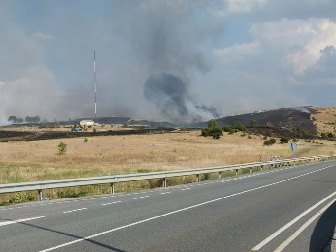Incendio en Tornadizos