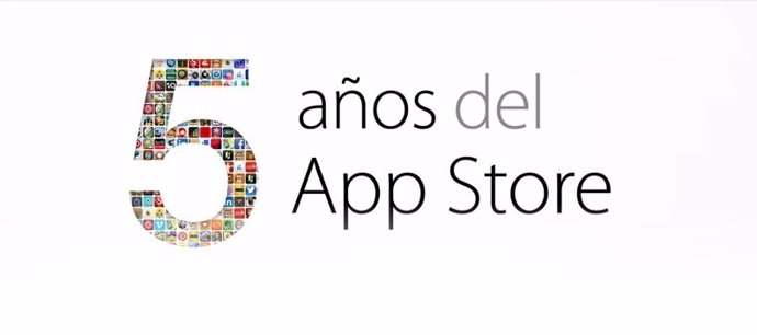 Quinto aniversario de la App Store de Apple