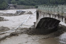 Inundaciones en China, en la provincia de Sichuan