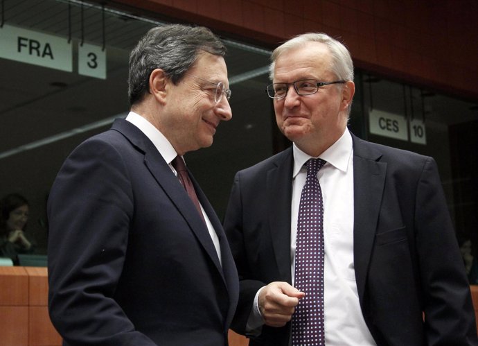 El Vicepresidente De La Comisión Y Responsable De Asuntos Económicos, Olli Rehn 
