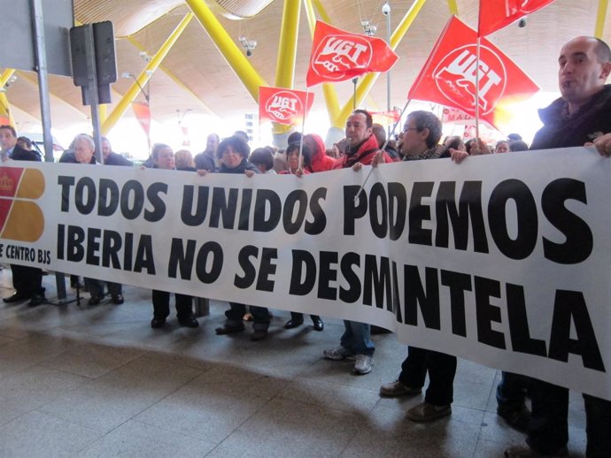Trabajadores de Iberia