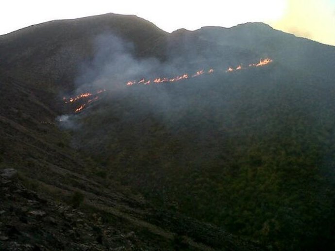 Incendio en Huércal Overa 