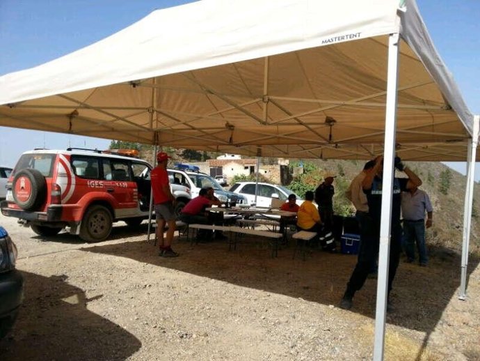 Puesto del Mando Avanzado del dispositivo de búsqueda