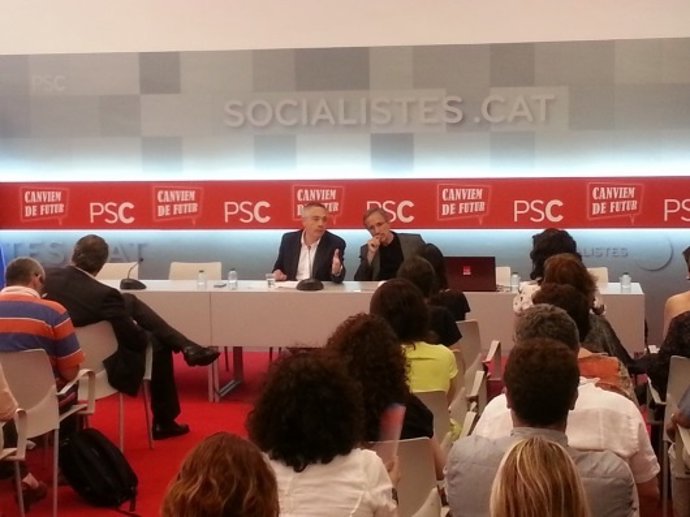 El primer secretario del PSC, Pere Navarro