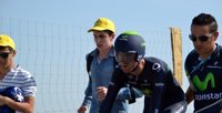 Valverde (Movistar): "Hemos salvado uno de los días más importantes que quedaban"
