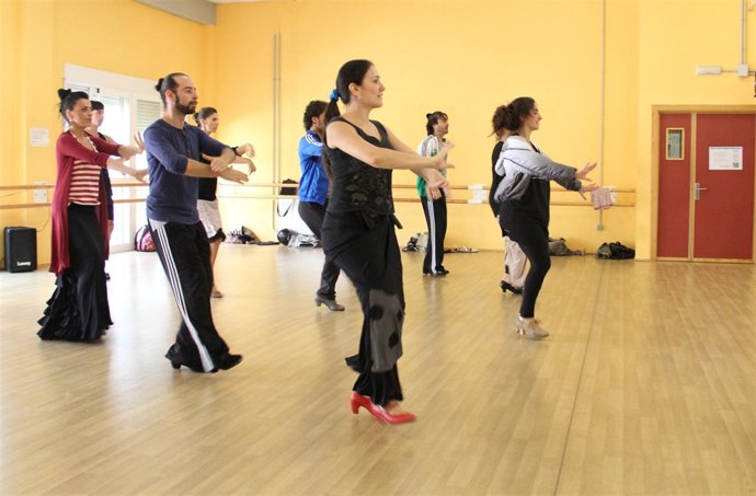 Ensayos del espectáculo Duende en el Generalife