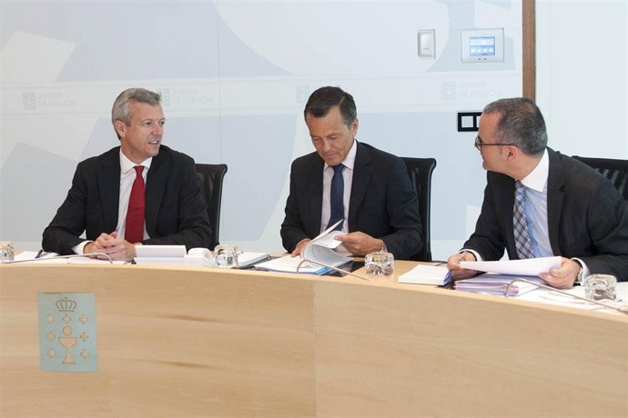 O vicepresidente da Xunta e conselleiro de Presidencia, Administracións Públicas