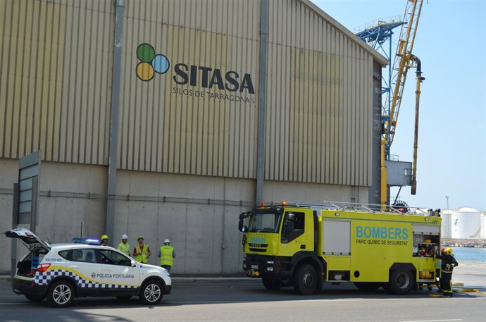 Simulacro de Sitasa en el Puerto de Tarragona