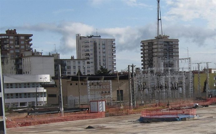 Imagen de archivo de la subestación eléctrica de Cascajos