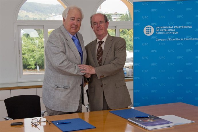Acuerdo entre la Fundación Laboral de Construcción (JSantaulària) y UPC (A.Giró)